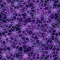 Purple Spiderwebs Witchypoo Cotton 44"/45" Fabric Per Yard