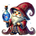 Wizard Gnomes Fabric Panel 14