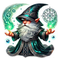 Wizard Gnomes Fabric Panel 18