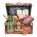 Wizard School Fabric Panel 17