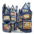 Wizard School Fabric Panel 26