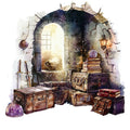 Wizard School Fabric Panel 29
