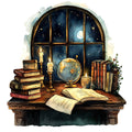 Wizard School Fabric Panel 33