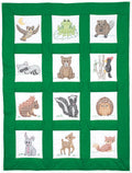 Woodland Animals Nursery Quilt Blocks