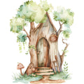 Woodland Animals World Fabric Panel 14