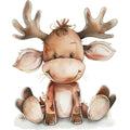 Woodland Animals World Fabric Panel 71