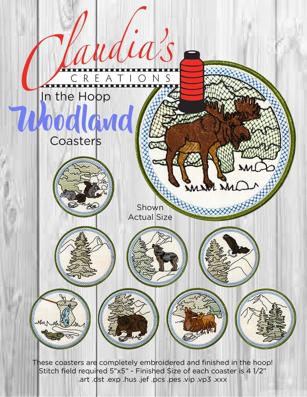 Woodland Coasters