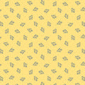 Woof and Warp - Bouquet - Maize 44" / 45" Fabric Per Yard