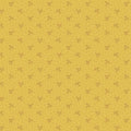 Woof and Warp - Buds - Gold 44" / 45" Fabric Per Yard