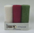 Wool Curlers 4in x 16in Candy Cane