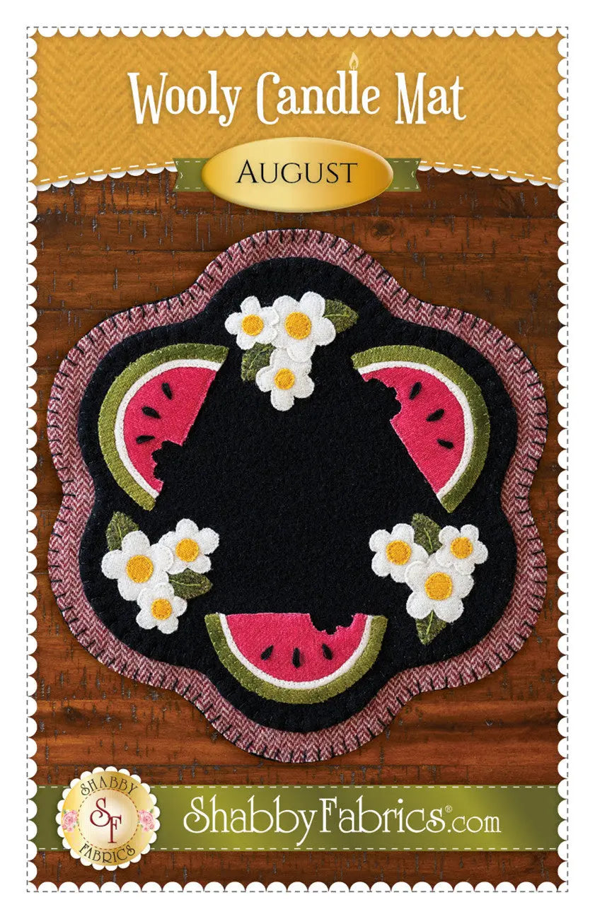 Wooly Candle Mat August