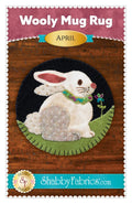 Wooly Mug Rug April