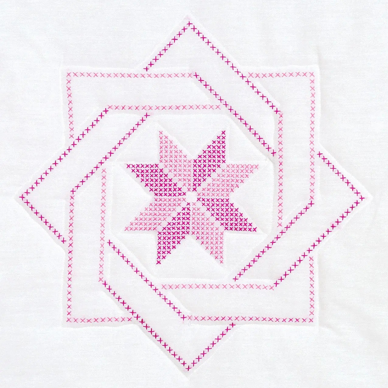 Woven Star Quilt Blocks 18in