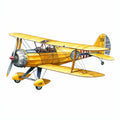 Wright Biplane Fabric Panel 11