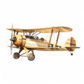 Wright Biplane Fabric Panel 18