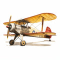 Wright Biplane Fabric Panel 21