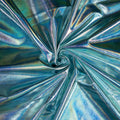 Yaya Han 4 Way Oil Slick 58" Light Blue Fabric Per Yard