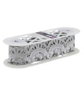 Yaya Han Iron-On Scallop Trim Silver - Per Yard