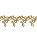 Yaya Han Iron on Milan Swirl Trim 2.31" Gold - Per Yard