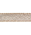 Yaya Han Sew on Dual Textured Trim 1.63" Gold - Per Yard