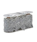 Yaya Han Sew on Fae Lace Trim with Beads 5" Silver - Per Yard