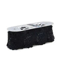 Yaya Han Sew on Fantasy Flower Trim 3.63'' Black - Per Yard