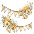 Yellow Farmhouse Fabric Panel 22