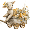 Yellow Farmhouse Fabric Panel 30