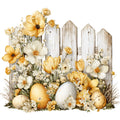 Yellow Farmhouse Fabric Panel 5