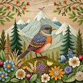 Yellowstone Landscape Fabric Panel 19