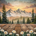 Yellowstone Landscape Fabric Panel 4