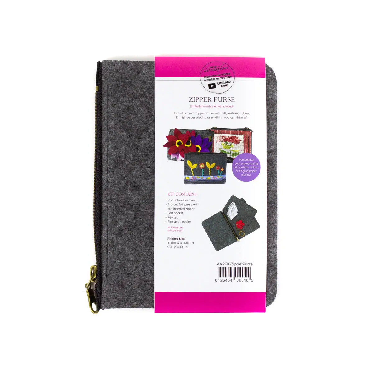 Zipper Purse Kit