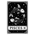 Zodiac Cards Fabric Panel 11