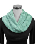 Poppy Juniper Infinity Scarf 19"X 36" Kit