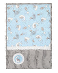 Lucky Star Blue Lullaby Cuddle Kit 28"X41"