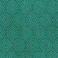 Indigo Stitches Sprout Cotton 44"/45" Fabric Per Yard