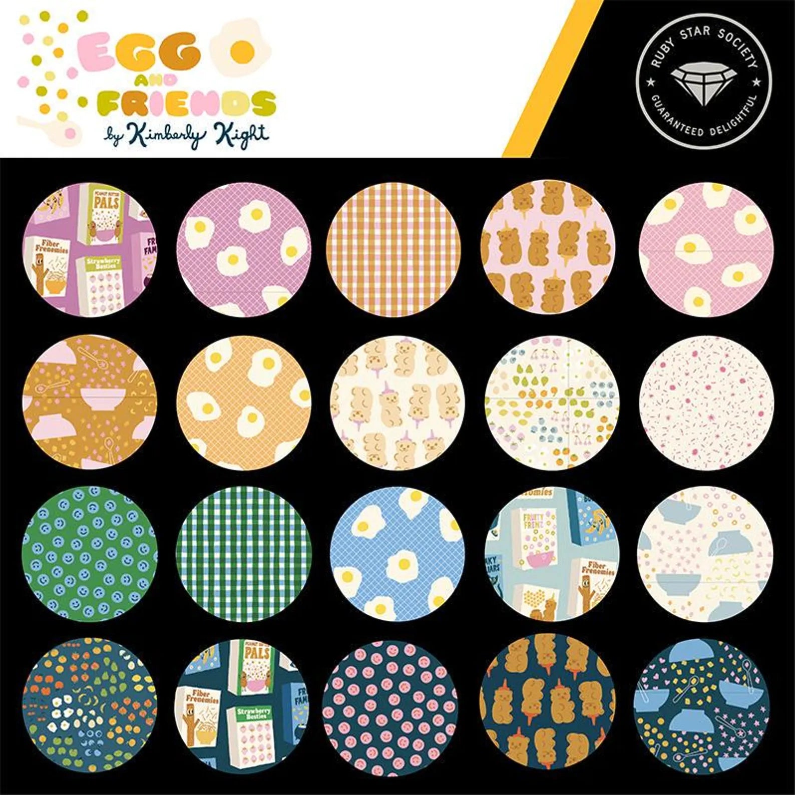 Egg and Friends Ruby Star Society Jelly Roll