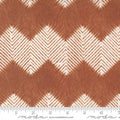Kawa Chevron Stripe Rust 44"/45" Fabric Per Yard