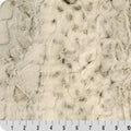 Natural/Taupe Luxe Cuddle Frost Lynx 58/60" Fabric Per Yard