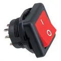 Switch Rocker Dpdt Red For Minus Machines 6-Prong - Linda's Electric Quilters