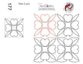 177 New Love Pantograph with Blocks by Linda V. Taylor - Linda's Electric Quilters