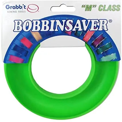 Bobbinsaver Lime Green - Jumbo M Size - Linda's Electric Quilters