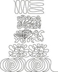 704 Roll 4 Pantograph by Linda V. Taylor - Linda's Electric Quilters
