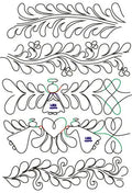 705 Roll 5 Pantograph by Linda V. Taylor - Linda's Electric Quilters