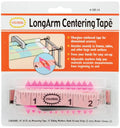 Longarm Centering Tape with Sliding Markers - Linda's Electric Quilters