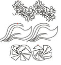 820 Combo Pantograph by Linda V. Taylor - Linda's Electric Quilters