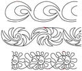 821 Combo Pantograph by Linda V. Taylor - Linda's Electric Quilters