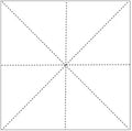 1887 Basic 8 Lines 14" Stencil - Linda's Electric Quilters