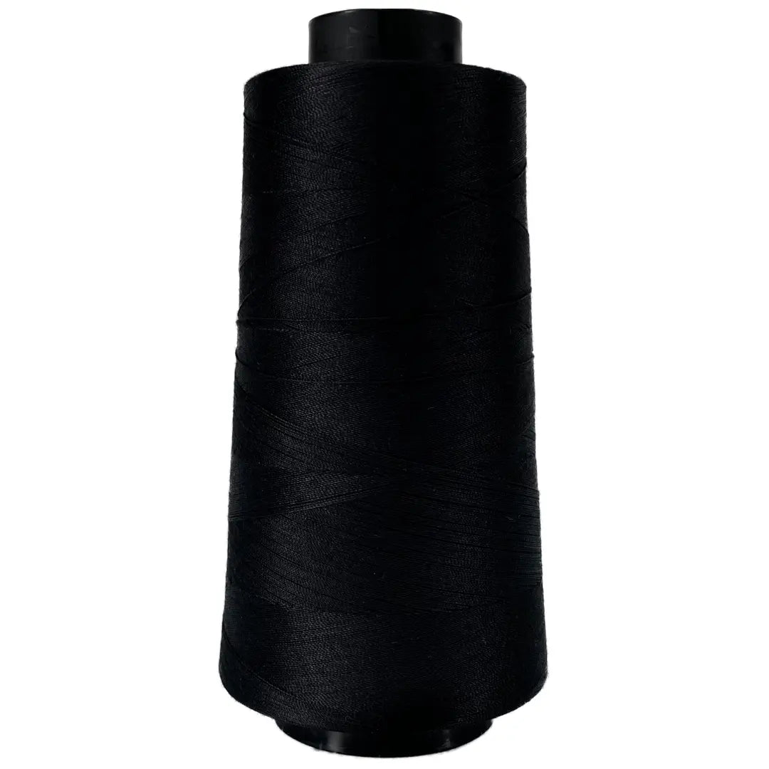 QE001 Black Perma Core Quilters Edition Thread - Linda's Electric Quilters