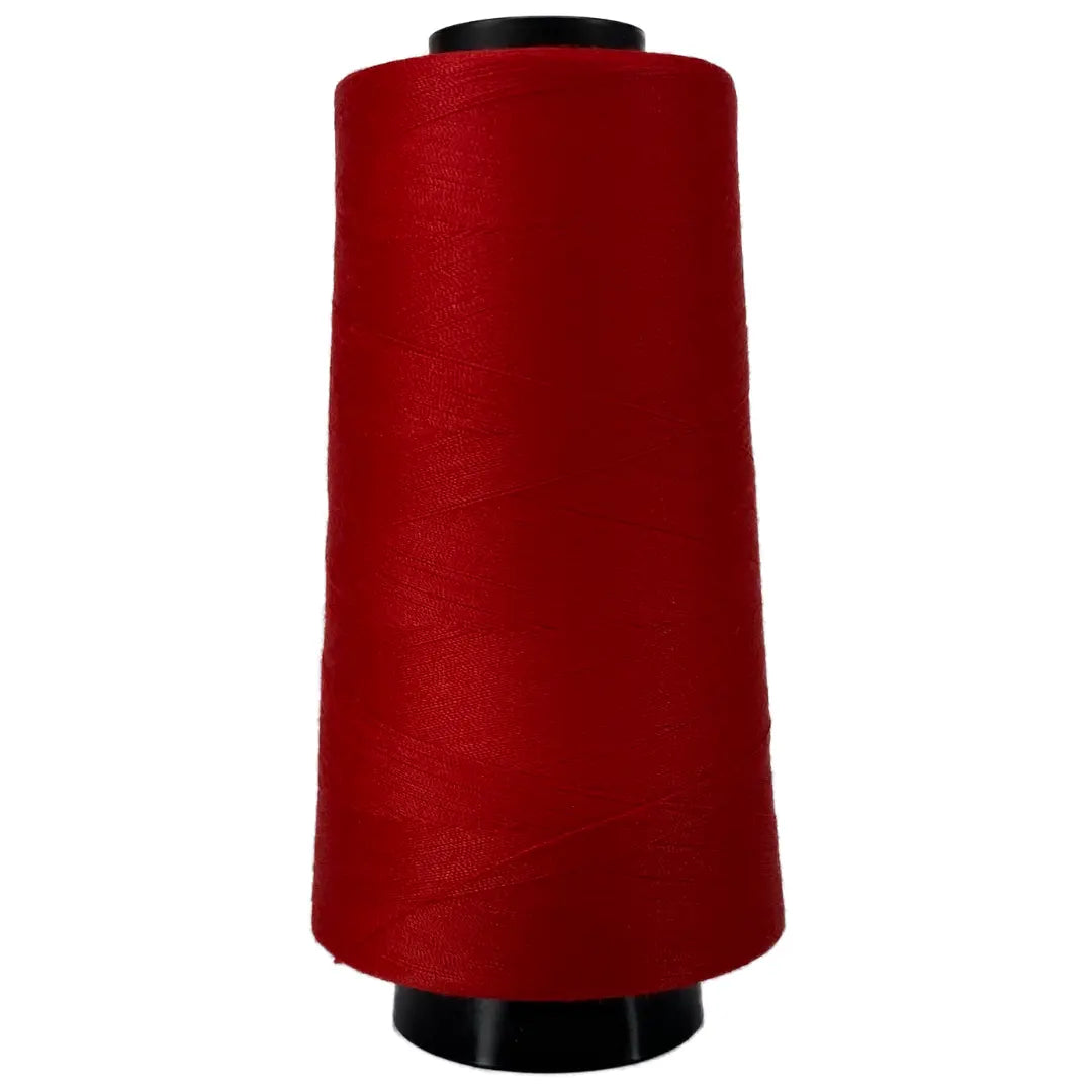 QE015 Fiesta Red Perma Core Quilters Edition Thread - Linda's Electric Quilters